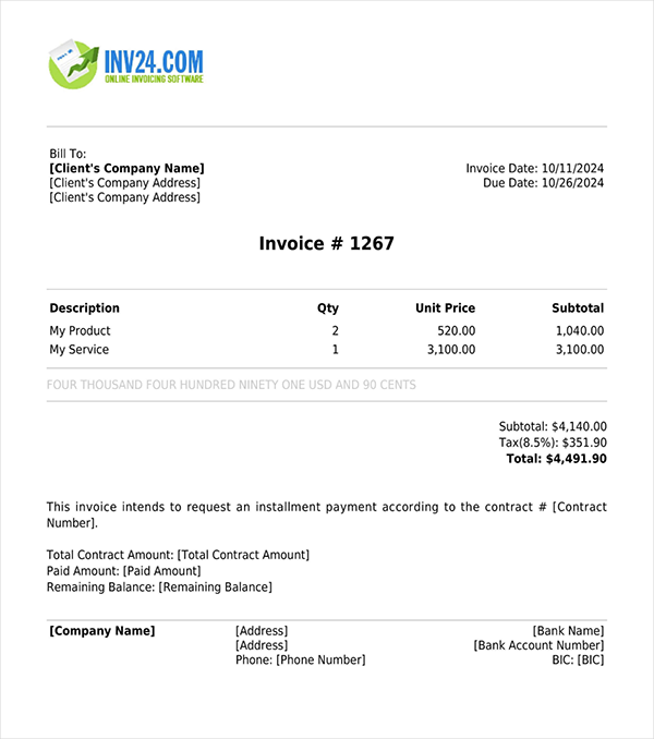 what is Invoice payment