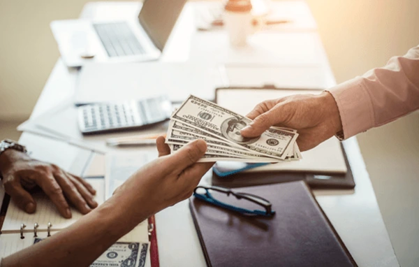 Make payment on debt