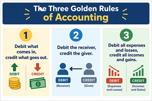 Three Golden Rules of Accounting